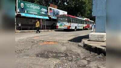 Koti bus stop cries out for basic repairs, upkeep