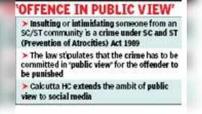 Casteist slur on social media can invite penal action: Calcutta High Court