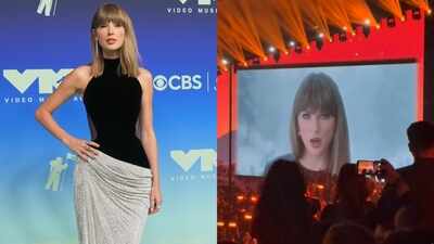 Taylor Swift debuts 'Patient Zero' music video at VMAs; thanks Swifties as she receives inaugural Artist Director Honors from Dakota Johnson - WATCH