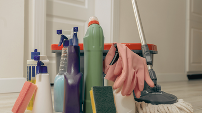 Scientists found that scented cleaning products can react with ozone inside homes to create billions or even trillions of nanoparticles within minutes; some particles may be small enough to reach deep into the lungs