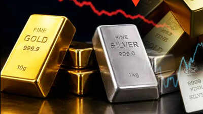 Gold, Silver rate today live updates: Gold drops more than 2 % as oil surge boosts US rate hike bets