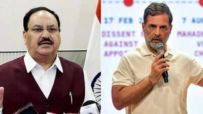 SIR row: Nadda backs EC, sends message to Rahul Gandhi and opposition