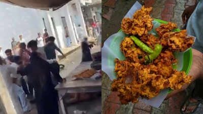 ‘Chutney nahi mili toh maarpeet’: Hapur pakora shop fight over green vs tamarind chutney goes viral, netizens dub it 'Battle of Baghpat 2.0'