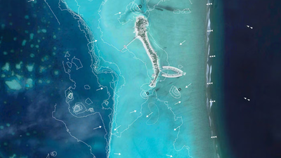 A 300-foot Maldives beach was shrinking slowly; then MIT researchers built an artificial reef that helped the shoreline grow by 90 feet and double in size