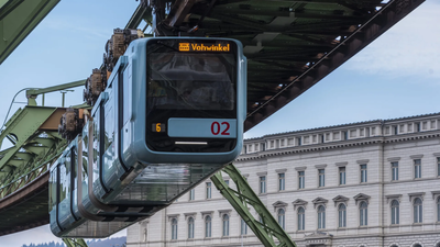 In 1901, Germany opened a “flying train” above the Wupper valley; 125 years later, it carries over 80,000 passengers daily