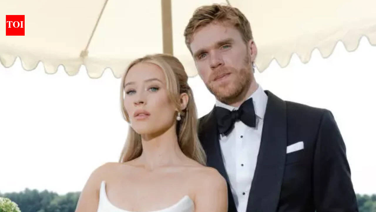 Connor McDavid and Lauren Kyle McDavid