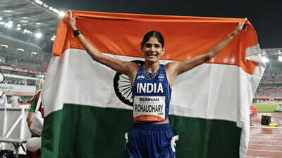 Asian Games: Parul Chaudhary wins second bronze in 5000m after steeplechase medal