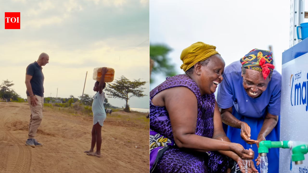 Man saw 2 children drink puddle water in Ghana; project now supplies 126M litres