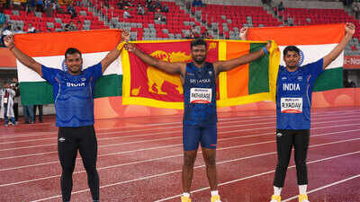 Asian Games: Yashvir Singh wins silver, Rohit Yadav bronze as Rumesh Pathirage takes javelin gold in Neeraj Chopra’s absence