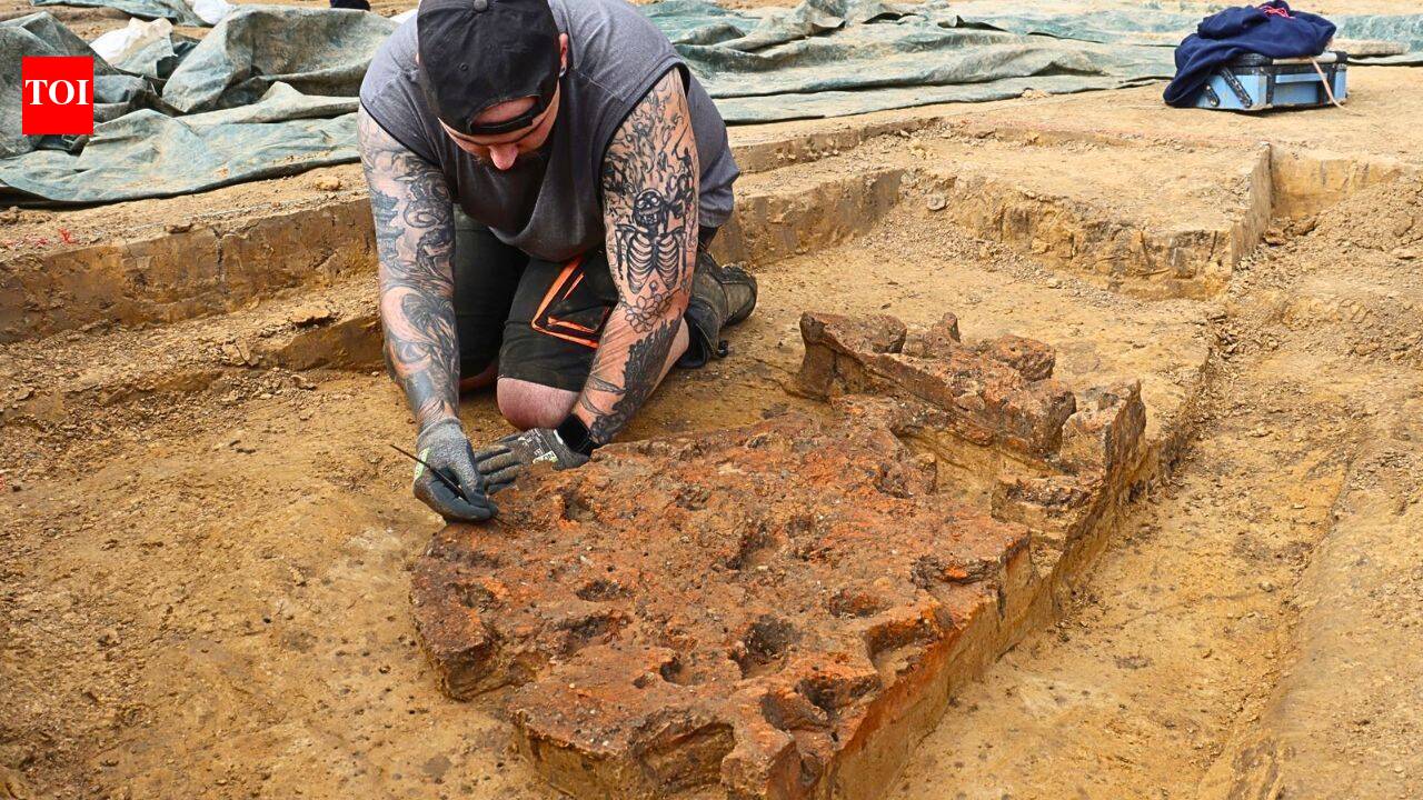 Archaeologists uncover rare Roman-era workshop in Germany with pottery kiln and furnaces