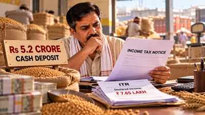 Rs 5.2 crore cash deposit, but Rs 7.65 lakh shown in ITR: Grain trader wins tax case after ITAT quashes notice, finds bank account was disclosed in Form 3CD