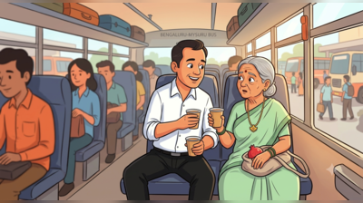 Bengaluru bus passenger offers tea to elderly woman, steals gold chain