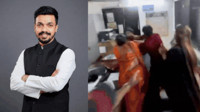 Shinde faction-linked 'YouTube Bhai' assaulted by women vendors amid 'Rs 500 extortion demand'