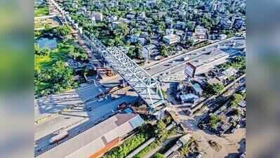 First steel bridge for bullet train project in Maharashtra launched over Nashik highway