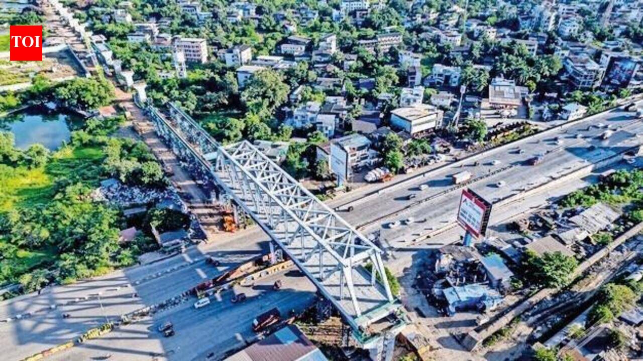 First steel bridge for bullet train project in Maharashtra launched over Nashik highway