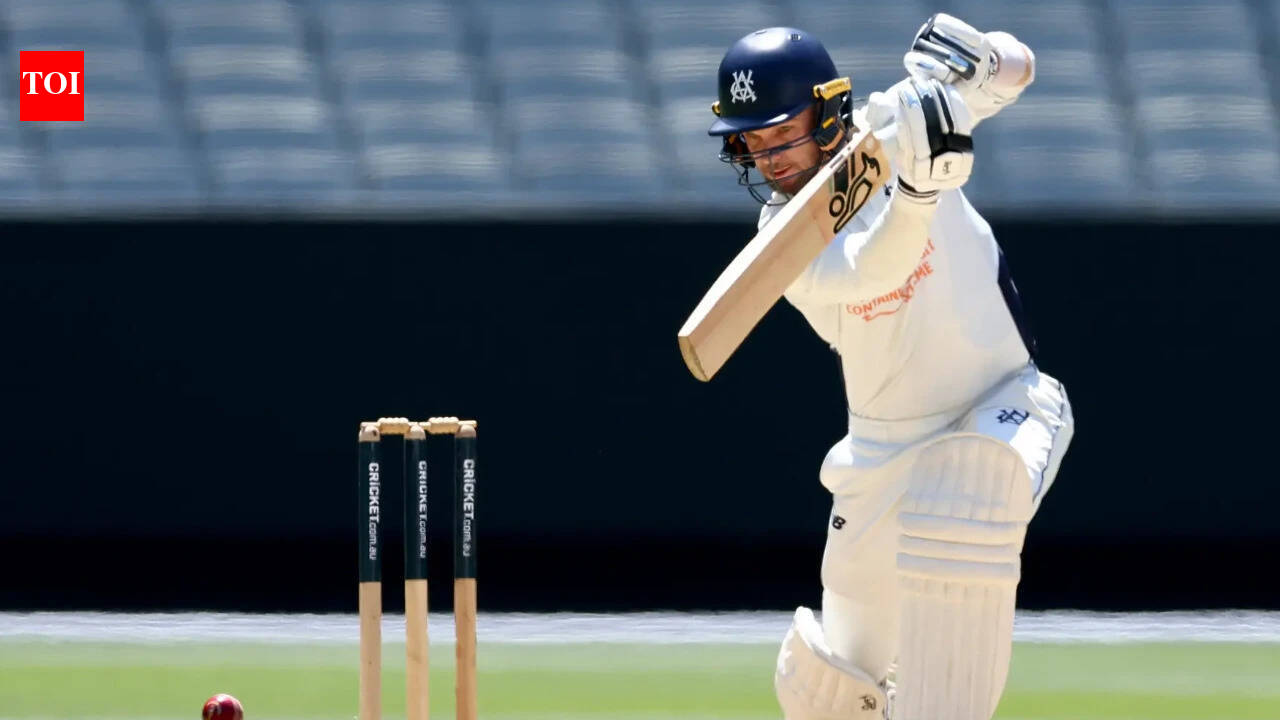 Peter Handscomb during Australia A's tour of India