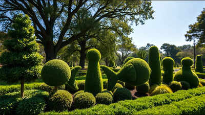 Nurseries discarded unwanted plants; Pearl Fryar rescued them and spent decades turning them into a three-acre sculpture garden