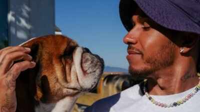 Kim Kardashian’s beau Lewis Hamilton posts a heartfelt note for pet dog Roscoe a year after his passing: ‘Being without my best friend has been hard…’