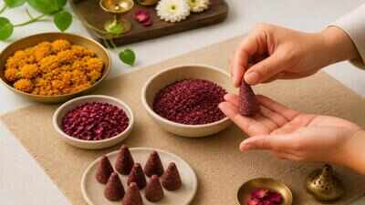 Don't throw away used pooja flowers; here's how to turn them into fragrant dhoop at home