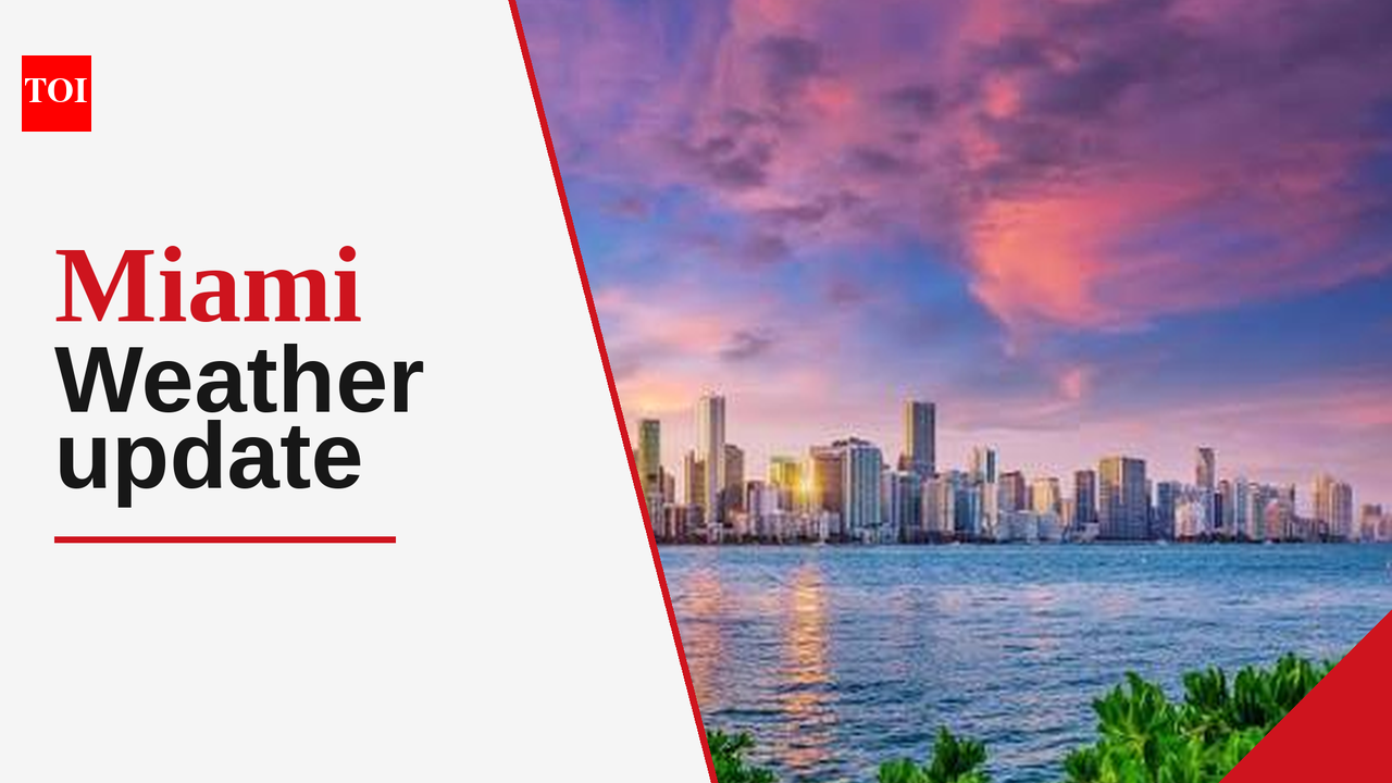 Miami weather forecast: thunderstorms and rain expected today with high of 29°C