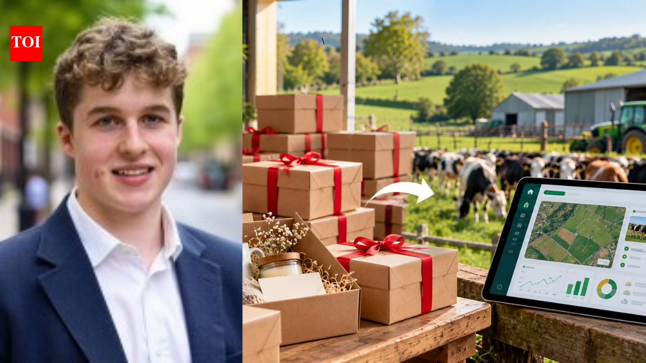Meet 16-year-old Ben O'Connor, who sold 200,000 gift boxes before building a farm app