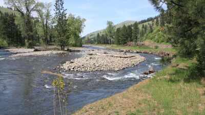 Oregon removed 25 levees and placed 3,700 pieces of wood into a river; 6.6 miles of floodplain are being restored for salmon
