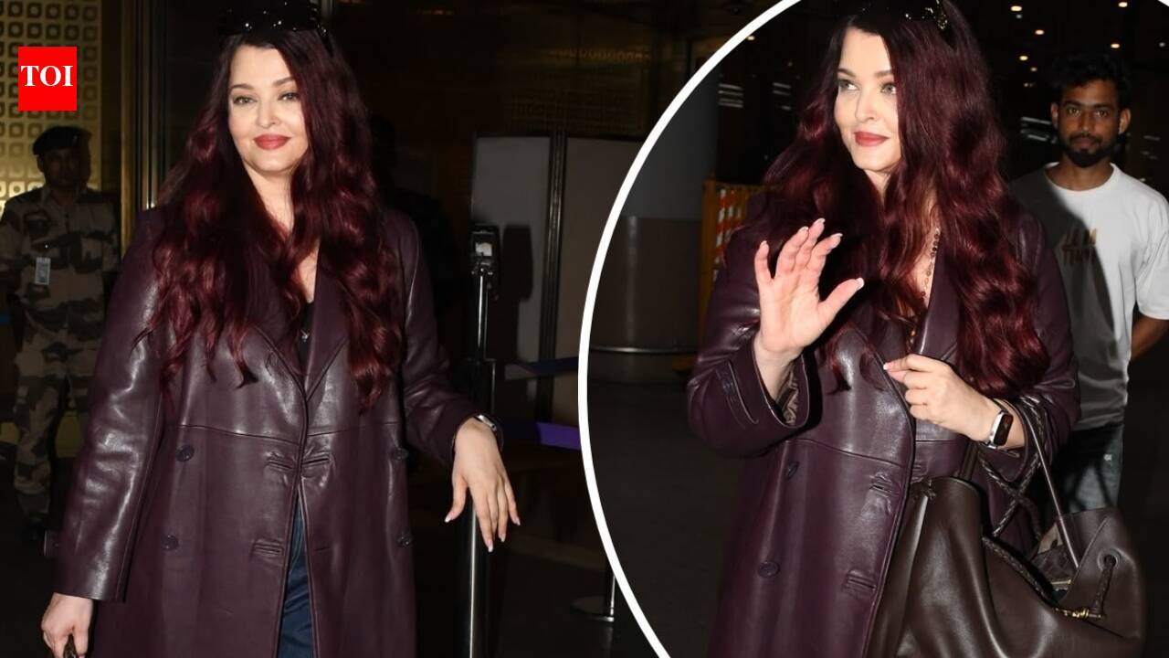 Aishwarya returns home after stealing the spotlight in Paris - PICS