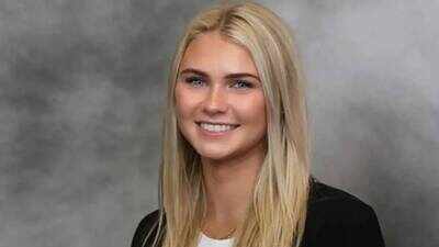 21-year-old University of Georgia student Kristin Sargent survives eighth-floor fall after dancing on couch near window; father says she is badly injured but lucky to be alive