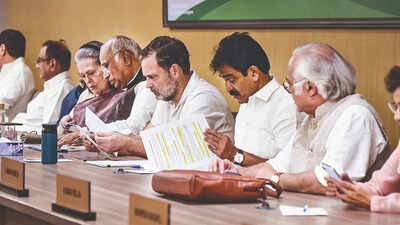 Not just CEC, PM Modi and Shah should also resign for 'vote chori', says CWC