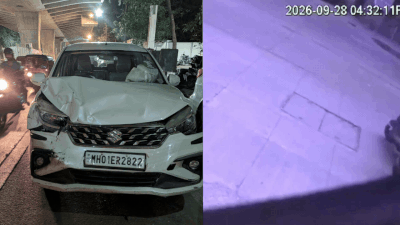 Video: BMC worker killed, 2 injured after ex-MP’s speeding car hits scooters in Mumbai