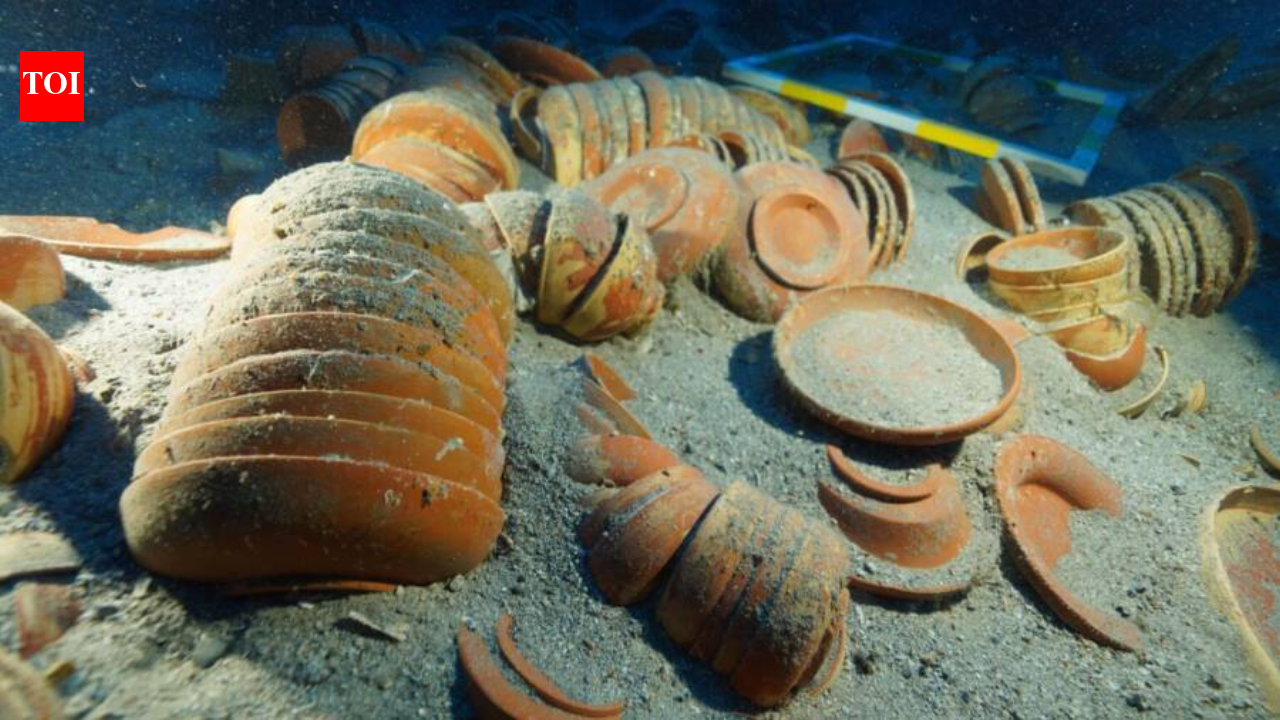 2,100-year-old Roman shipwreck with 122 tableware types found in Turkey