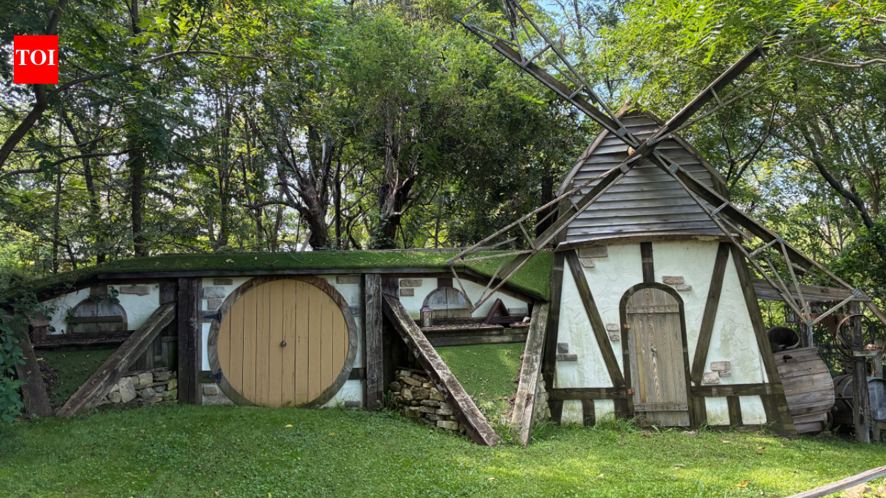 Indiana man planned a Hobbit house; seven years later, he built an 11-building fantasy village