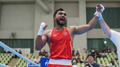 Kapil Pokhariya wins 90kg boxing bronze after semifinal loss to Uzbekistan's Turabek Khabibullaev at Asian Games