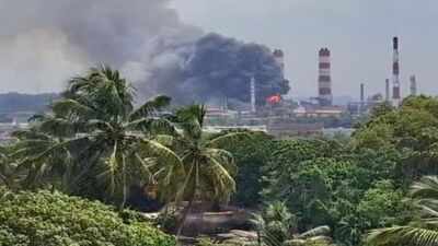 Blast at MRPL refinery sends loud boom across Mangaluru, thick smoke billows; casualties suspected
