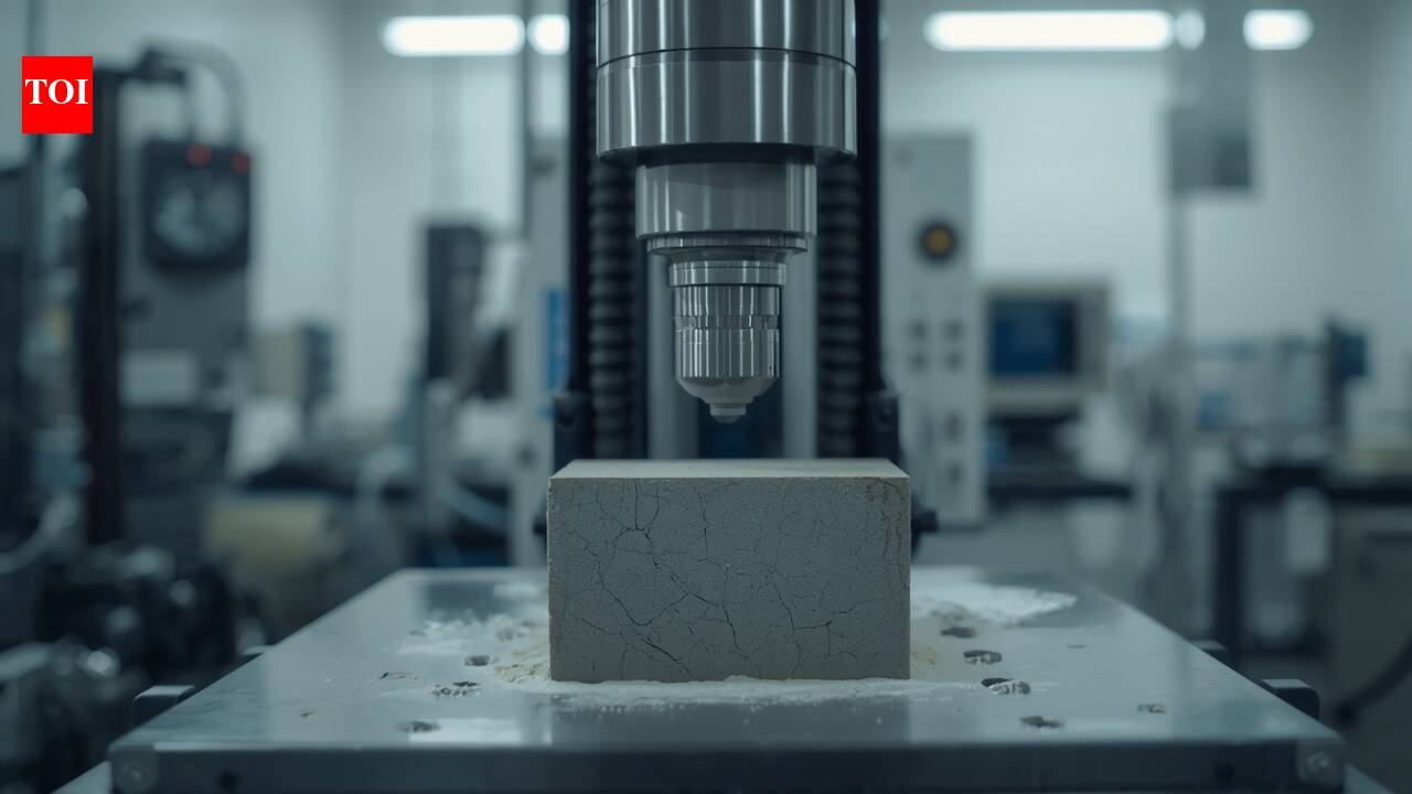 In 2020, researchers compressed sand with only about 10% polyethylene; their structural material achieved flexural strength comparable to typical steel-reinforced concrete in tests