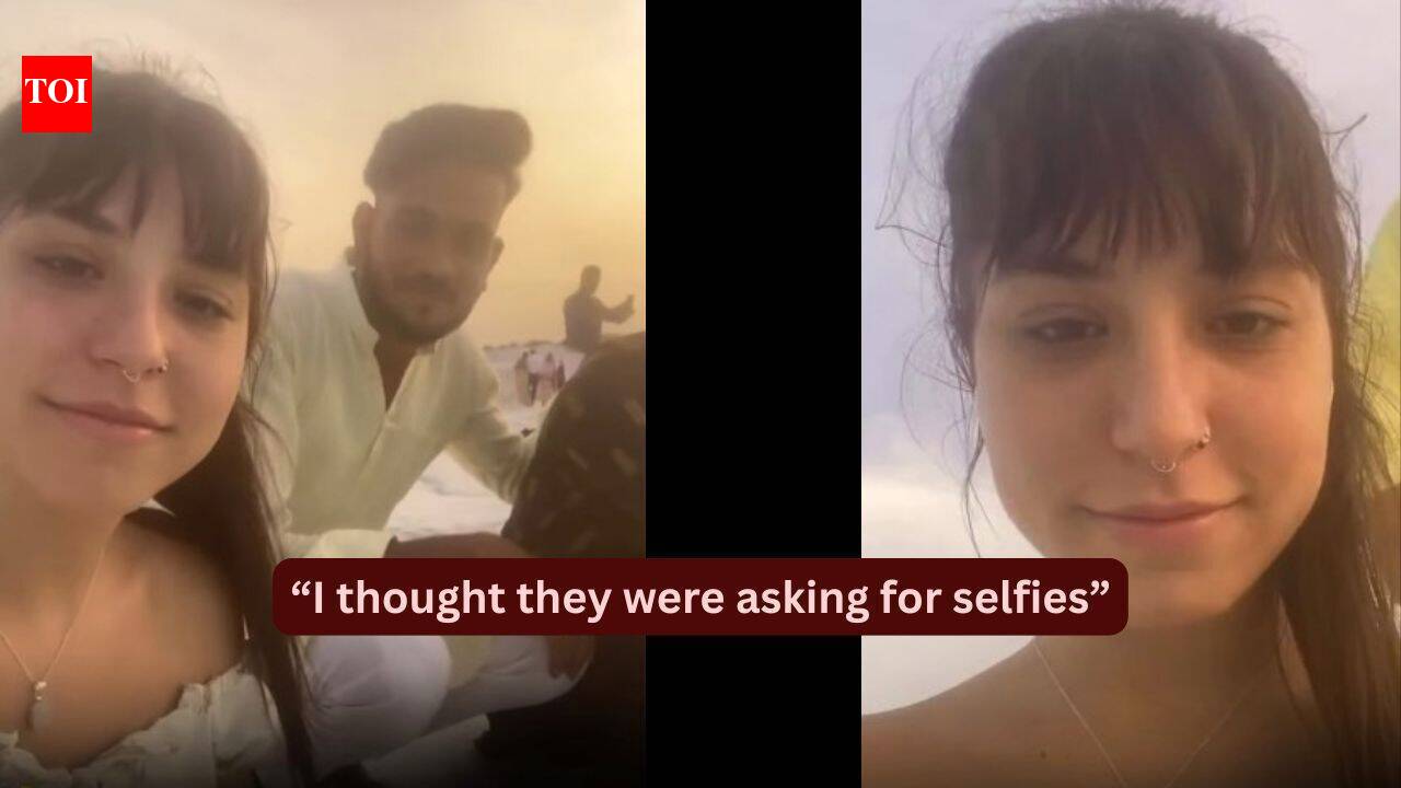 “Ek shot ka kitna legi, pooch”: Israeli female tourist recalls 2022 Rajasthan incident after video resurfaces; “I thought they were asking for selfies” | - The Times of India