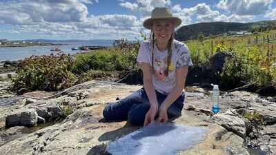 Meet Heléna Muirhead-Hunt, the student who discovered a new fossil species 551 million years old, linked to ancient comb-jellies