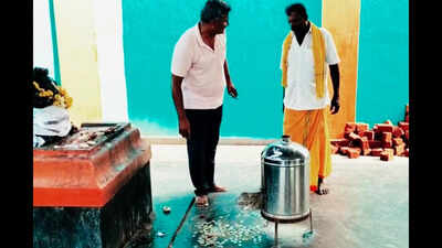 Burglars steal Rs 1 lakh from Krishnagiri temple hundi boxes