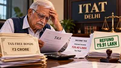 Senior citizen invested Rs 3 crore in tax-free bonds, but mistakenly paid tax on Rs 25.42 lakh interest earnings; why ITAT Delhi ordered Rs 9.91 lakh refund
