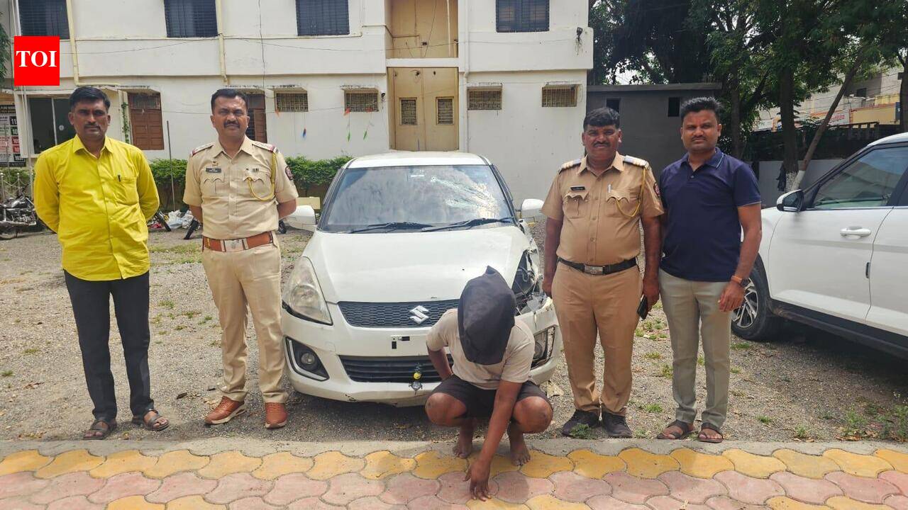Goat thieves crash getaway car during chase in Beed, one held