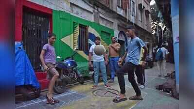 Yellow jerseys, blue hearts: Fans face happy dilemma as Kol waits for Brazil showdown