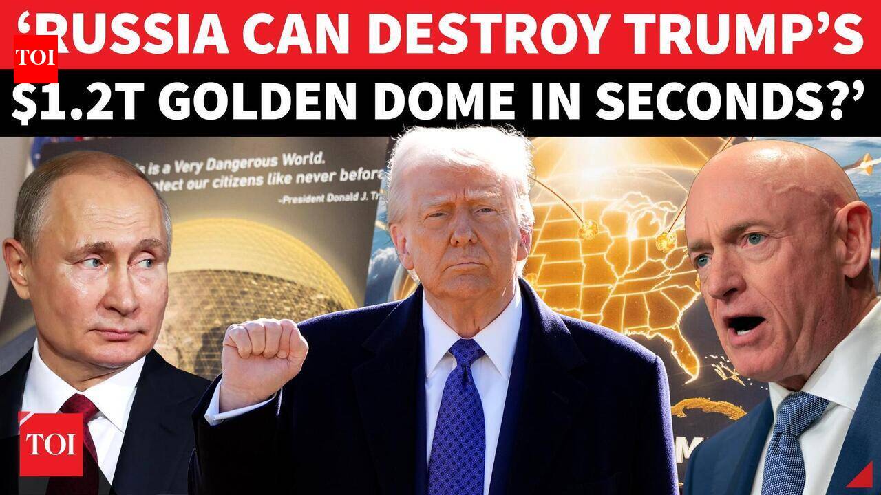 ‘$1.2 Trillion… For What?’: Mark Kelly Destroys Trump’s Golden Dome ...