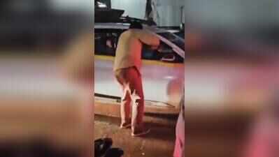 Man smashes cab windows with rod in Gurgaon’s Udyog Vihar