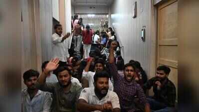 Girls’ hostel inmates siege LU VC’s  office over suspected food poisoning
