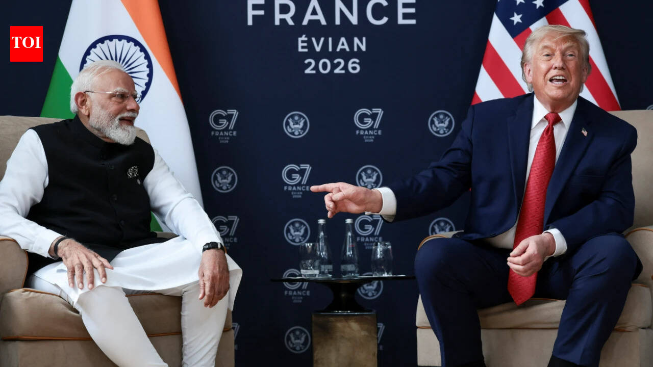 Modi and Trump discuss ties, PM flags concerns about US’ Russia law
