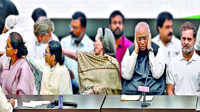 Amid SIR row, INDIA bloc puts up united front, targets PM Modi, Shah