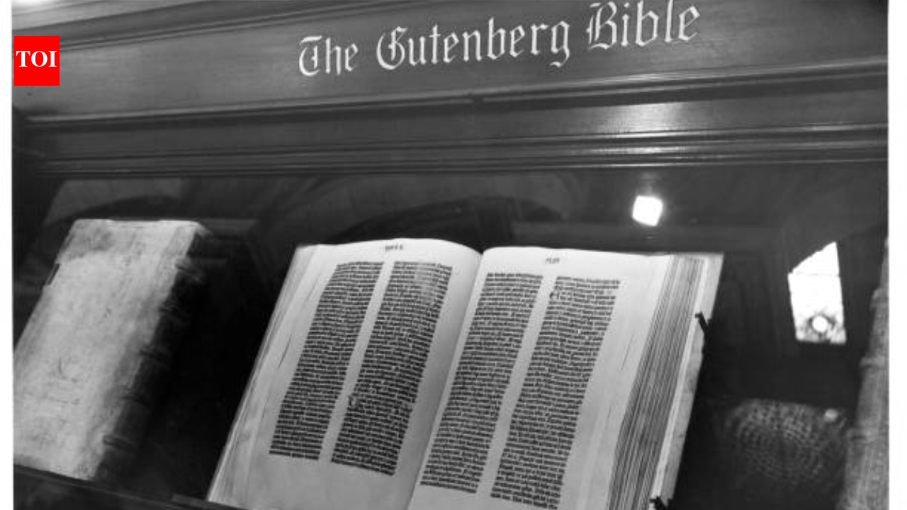 Bought for £25, 570-year-old Gutenberg Bible leaf found in grandfather's belongings in the attic sells for £39,000