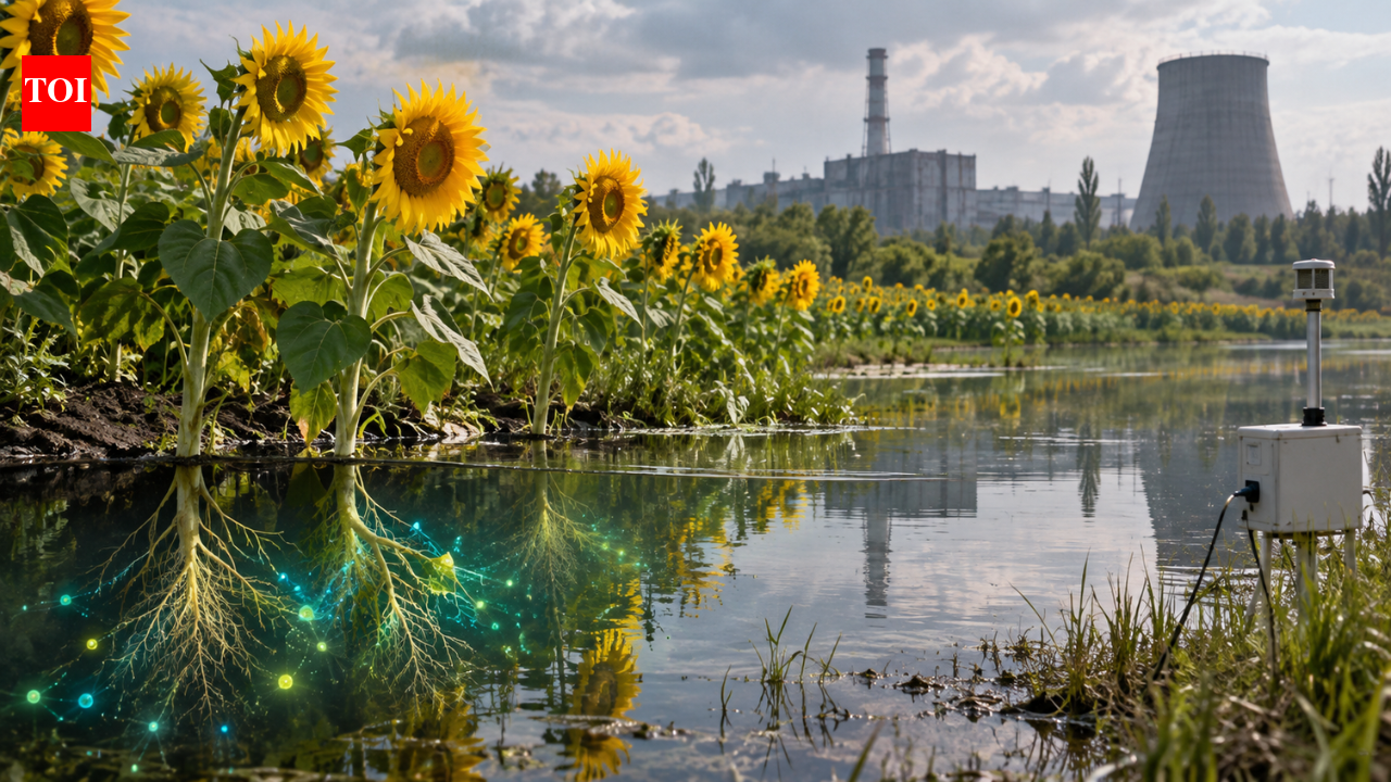 After Chernobyl, scientists planted sunflowers to absorb radioactive isotopes