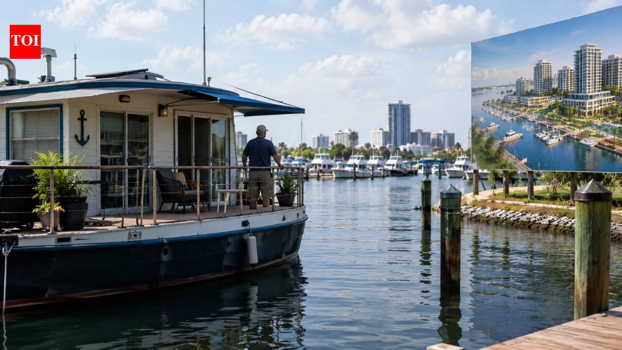 In 2006, a floating-home resident challenged Riviera Beach’s $2.4 billion waterfront redevelopment plan; the city later abandoned it
