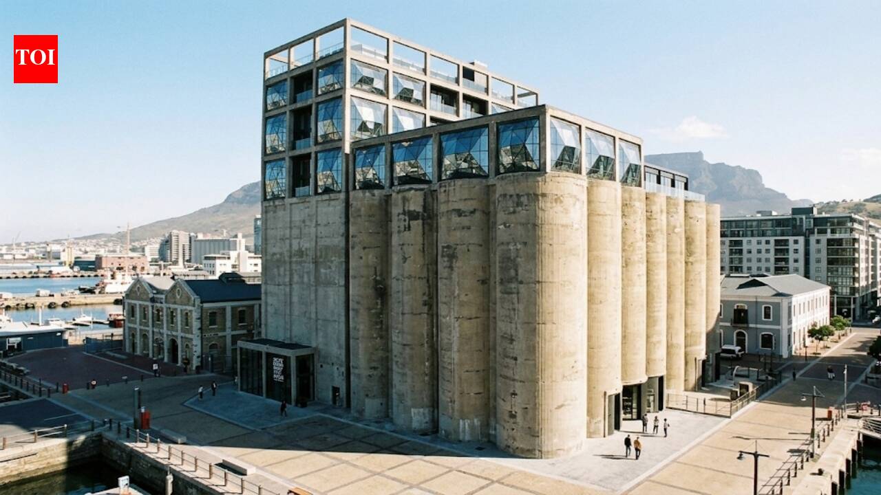 In 2017, Cape Town turned 42 abandoned grain-silo tubes into a major African art museum and added a 28-room hotel above the old concrete structure